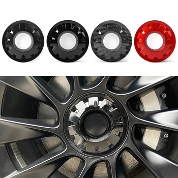 20-цолови Централните капачки на колелата Аксесоари за външността на автомобила ABS за Tesla Model Y Пылезащитное Украса Централна капачката на главината на колелото
