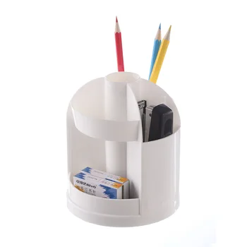 1БР Многофункционален ротационен на писалка притежател офис бюро дръжка молив случай на офис масата мрежа за моливи десктоп склад