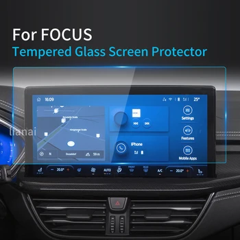 Екран Протектор за Ford FOCUS 2023, защитен слой от закалено стъкло, автомобилни стикери Carplay, Видео, Автомобилни аксесоари за интериора