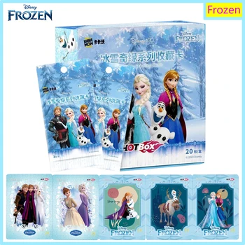 Класически колекционерски картички от аниме Frozen Series Elsa Олаф Редки Limited Final Frames Card TCG Хоби Подаръци на деца на рожден Ден